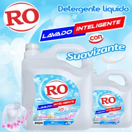 Detergente Líquido Lavado Inteligente + Suavizante 5 Lt.